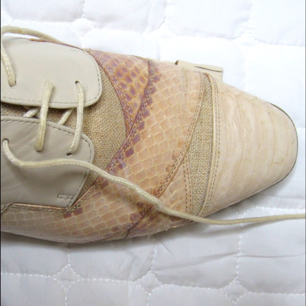 Giorgio Brutini Genuine Leather & Snake Skin Shoes - Picture 3 of 13